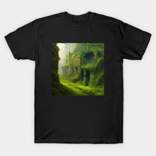 Nature's Reclamation: Ghost Town Serenade T-Shirt